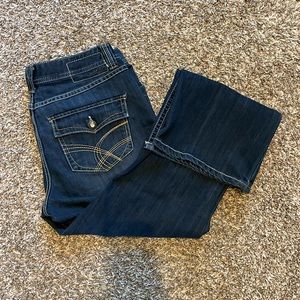 INC super flattering curvy fit bootcut jeans with a little bling! (8 short)